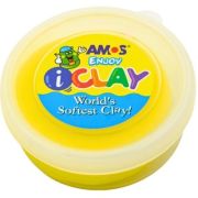 Plastilina Amos iClay PVCIC18G, 18g, Galben