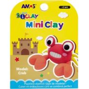 Plastilina Amos iClay AM-27, 30g, Model Crab, cutie 4 culori