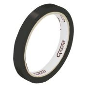 Banda adeziva Grand 130-1224, pentru sigilat pungi, 12mm x 50m, negru
