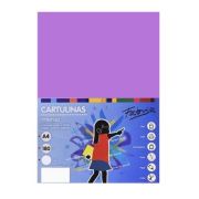 Carton colorat A4 Fabrisa 15524, 180g/mp, lila intens, top 250 coli