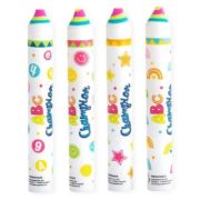 Radiera creion Jumbo, cu cerculete, curcubeu, cifre si litere, 13. 5cm Trendhaus CH31299