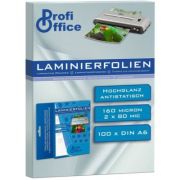 Folie laminare A6 ProfiOffice, 80 microni, top cu 100 coli