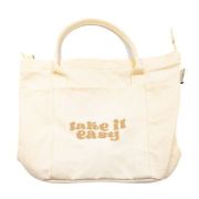 Geanta de umar Starpak 527325, crem, 39x27x16 cm