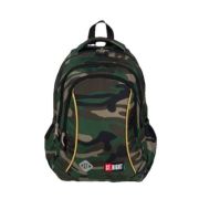 Ghiozdan St. Majewski St. Right Army Moro, 3 compartimente, 2 buzunare, kaki camufla