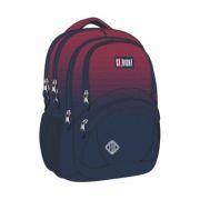 Ghiozdan St. Majewski St. Right Burgund Gradient, 42x30x17 cm