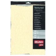 Hartie texturata A4 DECAdry Champag SCL2058D, 95g/mp, pretaiata, set 10 coli