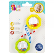 Jucarie bebelusi zornaitoare, spirala, Bam Bam 515074, 0+ luni