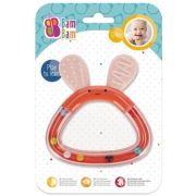 Jucarie bebelusi zornaitoare, iepure, diverse culori,- Bam Bam 515069, 0+ luni
