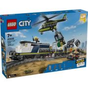 LEGO City. Jaf in trenul politiei 60508, 1313 piese