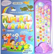 Numerele vorbarete. Carte cu sunete - 52 de butoane - Elena-Roxana Peptanus