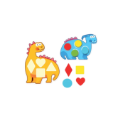 JOC DE POTRIVIRE DIN SPUMA EVA, DINOZAURI, PUEDO