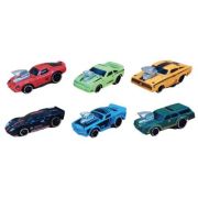 Machete Die Cast, set 6 masini de curse Deluxe, diverse culori si modele, 1/64