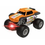 MASINUTA CU LUMINI, SUNETE SI FRICTIUNE, SCARA 1/24, 19CM, PORTOCALIU