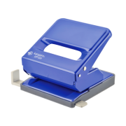 Perforator Kangaro DP-520, 25 coli, metalic, albastru