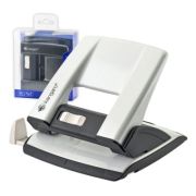 Perforator Kangaro AION-20/S, 20 coli, metalic, alb metalizat, blister