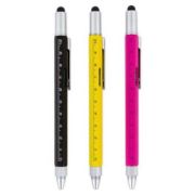 Pix cu bila Trendhaus CH28247 / CH28892, cu mecanism, cu touch, corp diverse culori cu rigla 10cm, surubelnita si boloboc