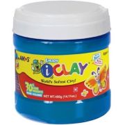 Plastilina Amos iClay, 400g, Albastru