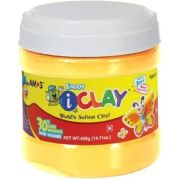 Plastilina Amos iClay, 400g, Galben
