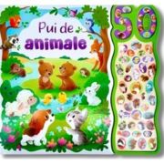 Pui de animale. Carte cu 50 sunete