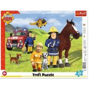 Puzzle carton 25 piese Trefl Pompierul Sam