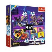 Puzzle 4in1 Batwheels, Trefl