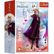 Puzzle carton 54 piese Trefl Mini. Frozen, Anna si Olaf