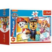 Puzzle carton 54 piese Trefl Mini Paw Patrol