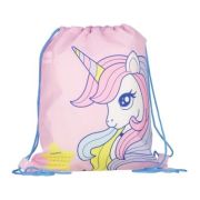 Rucsac cu snur pentru copii Starpak Unicorn, 38. 5x33 cm, roz