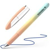 Stilou Schneider Voyage STI197 / 1614 40, varf M, alimentare rezerve, corp plastic roz pastel, grip cauciucat