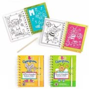 Set creatie notes razuibil+creion 24 pagini, Scratchbook Trendhaus, 8, 5x10. 5 cm, CH28645