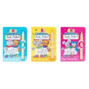 Set creatie carticica magica+creion 10 pagini, Scratchbook Trendhaus, 3 modele, CH31348