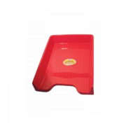 Tavita documente Ark 350, plastic, rosu