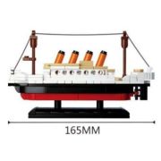 Joc de constructie Vapor Titanic, pvc, Sluban M38-B0576, 194 piese, 23. 7x18. 9x4. 5cm