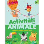 Activitati cu animale. Labirinturi, diferente, punct cu punct