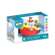 Jucarie de baie Barca, Tommy Tug Boat, WOW Toys