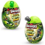 Smashers - Mega Ou surpriza cu peste 26 accesorii, Dino Jurassic Light-Up, diverse modele
