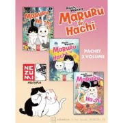 Pachet Maruru si Hachi - pisicile hoinare 3 vol. - Yuri Sonoda