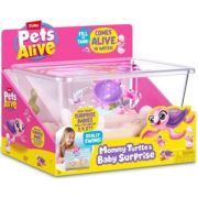 Pets Alive - Set de joaca interactiv, Mama Testoasa si puii sai