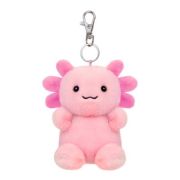 Aurora Palm Pals, jucarie de plus tip breloc, Axolotl roz, 10 cm