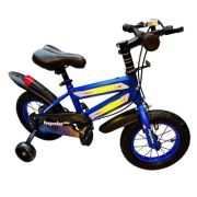 Bicicleta copii, cu lumina, nr. 16, albastru