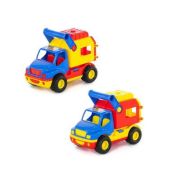 Camion cu duba - ConsTruck, 24x14x18 cm, Wader
