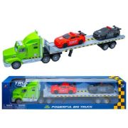 Camion remorcare (platforma) cu frictiune + 2 masini