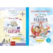 Pachet 2 volume Ema si Eric descopera Europa - Ioana Chicet-Macoveiciuc