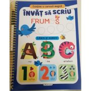 Invat sa scriu frumos. Litere si numere