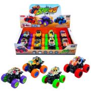 Masinute Off-Road, cu frictiune, 8.2x8.6x7.6 cm, 8 buc/display