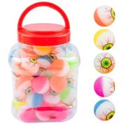 Mingi saltarete, 3,5 cm, Ochi, 60 buc/borcan