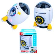 Seif pentru copii, Racheta, cu baterii