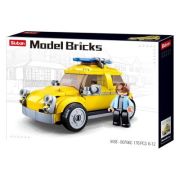 Set de constructie Machete, 176 piese, VW Beetle - Sluban