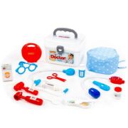 Set doctor in gentuta, 15 piese, 21. 1x17. 5x15. 5 cm, Polesie