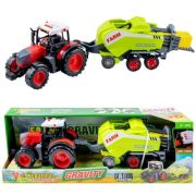 Tractor cu frictiune si combina